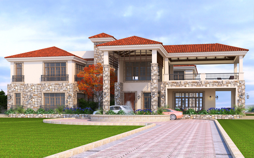 THE TRANSITIONAL HOME - 10000 Sft OF TRANSITIONAL FORM SET IN 1.5 ACRES